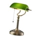 thumbnail image 5 of Lámpara De Escritorio Con Interruptor De Cadena, Lámpara De Mesa Europea Tradicional Para Mesita De Noche, Hogar, Verde, 5 of 5