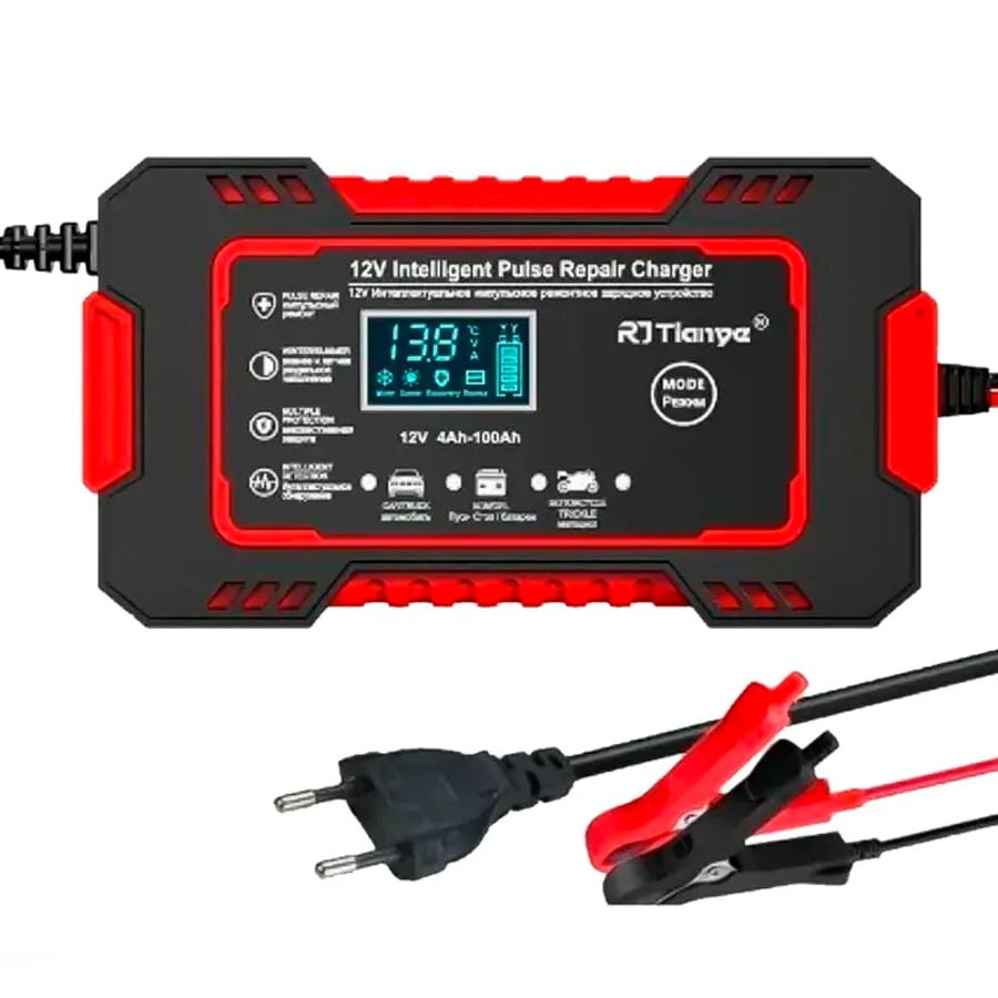 Aventura Store - Cargador De Baterías Inteligente Para Automóvil 12v 6a