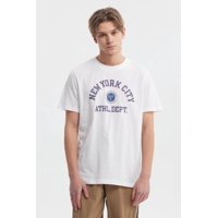Fashionspark - Polera Hombre College Print Blanco