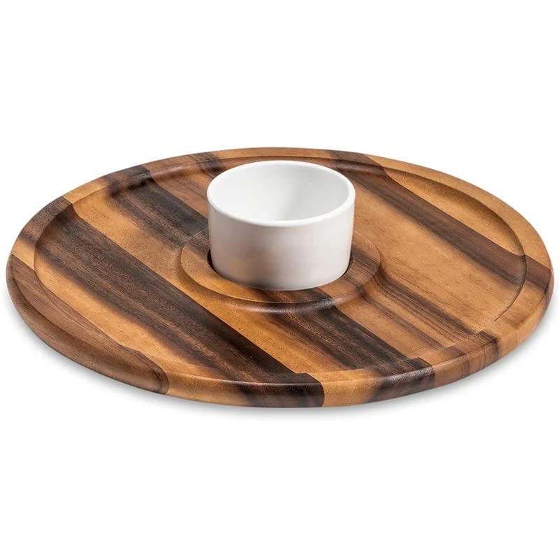 Set Chip 'n Dip Kalmar Home Medium Con Cuenco De Cerámica