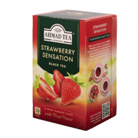 Ahmad Té Negro Frutilla 20 Bolsitas