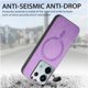 thumbnail image 5 of Magnetic Slim Case for Xiaomi Redmi Note 13 Pro 5G with Camera Guard & Anti-Scratch Back Purple, 5 of 5