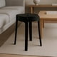 thumbnail image 4 of Piso Banco Apilable Deco Valencia Negro Escandinavia 45 cm, 4 of 4
