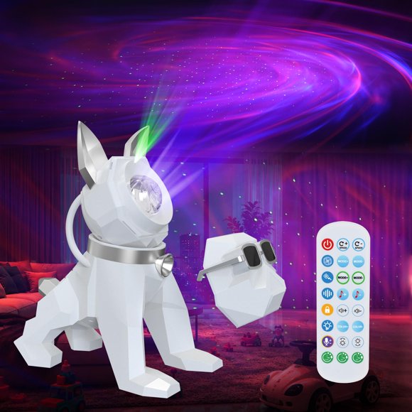 Lámpara Proyector Galaxia HRDJ RGBWW con Control Remoto