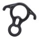 thumbnail image 1 of 50kN 11000 Lbf Rescue Figure 8 Descender Large Para Rope Rappel Dance Black, 1 of 5