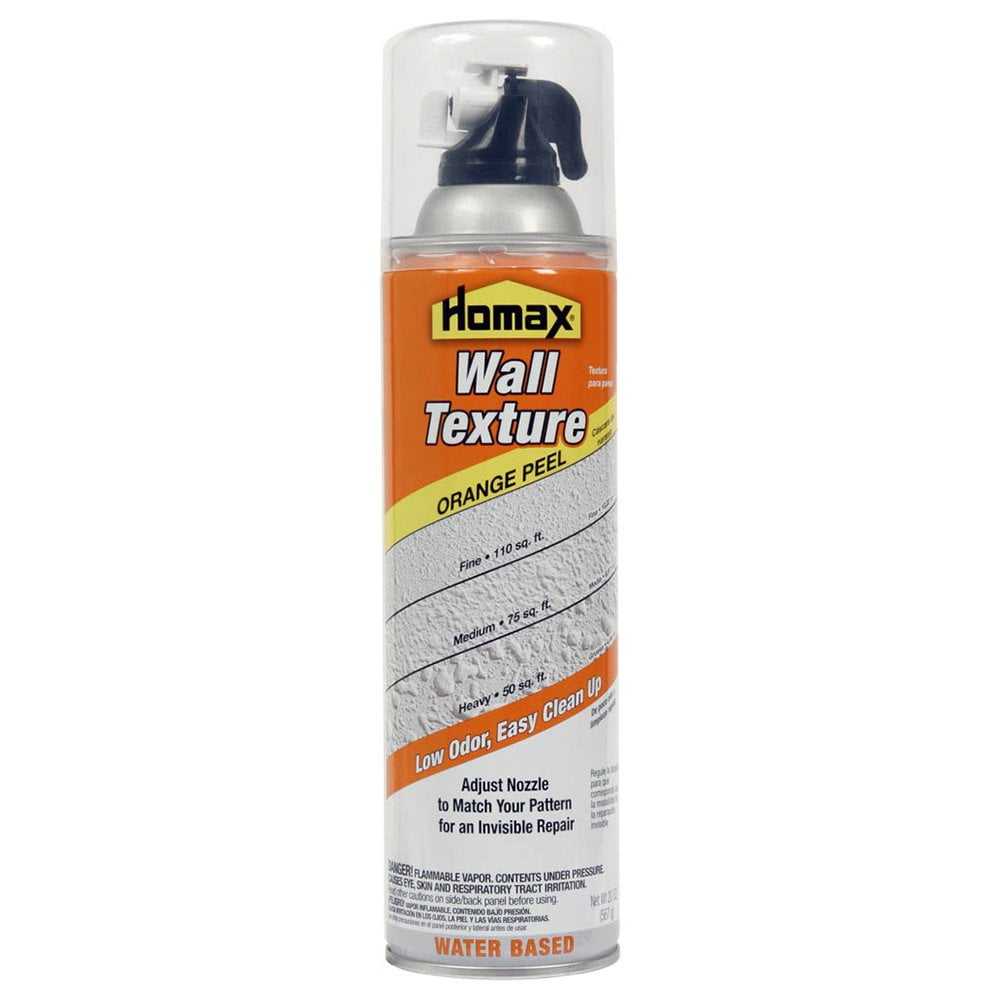 Cáscara De Naranja A Base De Agua Homax 4092 Con Textura En Aerosol, 600 Ml