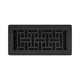 thumbnail image 3 of Rejilla de Piso Decor Grates LAJH410-BLK paquete de 4 piezas negro, 3 of 4