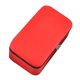 thumbnail image 4 of Cuero De La PU Titular De Almacenamiento De Joyas Anillo Collar Organizador Caja Caja Rojo, 4 of 5
