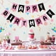 thumbnail image 3 of Banner De Cumpleaños Happy Birthday Color Rosa Y Negro, 3 of 8