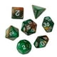 thumbnail image 5 of 7 Piezas De Dados De Acrílico Juguetes De Fiesta D4 D8 D10 D12 D20 Para MTG RPG Juego De Rol Verde áureo, 5 of 5