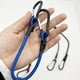 thumbnail image 3 of Cable De Bungee De Mosquetín De 10 Piezas De 36 Pulgadas Con Ganchos De Aleación De Aluminio Elasticidad Superior Para Portaequipajes Carga Carros De Mano Bicicleta Camping Al Aire Lib, 3 of 3