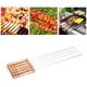 thumbnail image 2 of X12 Pinchos Para Barbacoa Parilla Asado Acero Bbq 30.5cm, 2 of 2