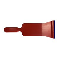 Ioensy - Herramienta Para Tintado De Ventanas, Escobilla De Goma Para Excavadora, Para Limpieza De Vidrios Traseros De Camiones Y Automóviles, Color Rojo