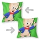 thumbnail image 2 of El Show de Porky Pig Fundas de almohada de terciopelo con tema, regalos de funda de almohada, decoración para el hogar, cojín de lanzar, regalo de cumpleaños para fans y parejas.40*40cm., 2 of 6