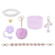 thumbnail image 4 of Juego De Accesorios Para Tazas, Bonitos Llaveros Con Dijes Para Actividades Al Aire Libre, Bolsos De Viaje, Morado, 4 of 5