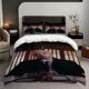 thumbnail image 1 of 3pcs Hyunjin Mysterious And Elegant Hyunjin Pattern Three-Piece Set Soft And Comfortable bedding Suitable for All Seasons, 1 of 5
