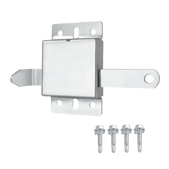 Cerradura lateral interior para puerta de garaje QZATTCAEN de acero galvanizado