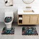 thumbnail image 2 of Juego de Alfombras de Baño Britannia Terciopelo Coral 3 Piezas, 2 of 6