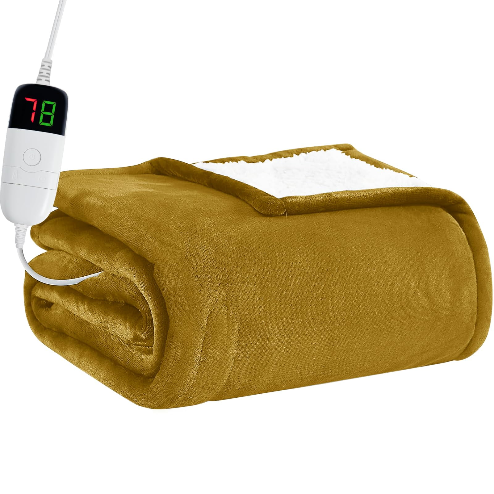 Manta Eléctrica Calefactada Bomova Twin 150x210cm 10 Heating