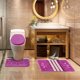 thumbnail image 2 of Alfombra De Baño Set Morado 50 x 75, 2 of 6