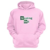 Genérico - Polerón Canguro Breaking Bad Rosa Talla S Unisex
