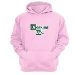 Genérico - Polerón Canguro Breaking Bad Rosa Talla L Unisex