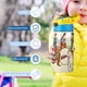 thumbnail image 5 of Los Archies Botella de Agua con Tapa Pop Top de Un Toque, Acero Inoxidable, a Prueba de Fugas, para Deportes, Botella Infantil azul 12 oz, 5 of 6