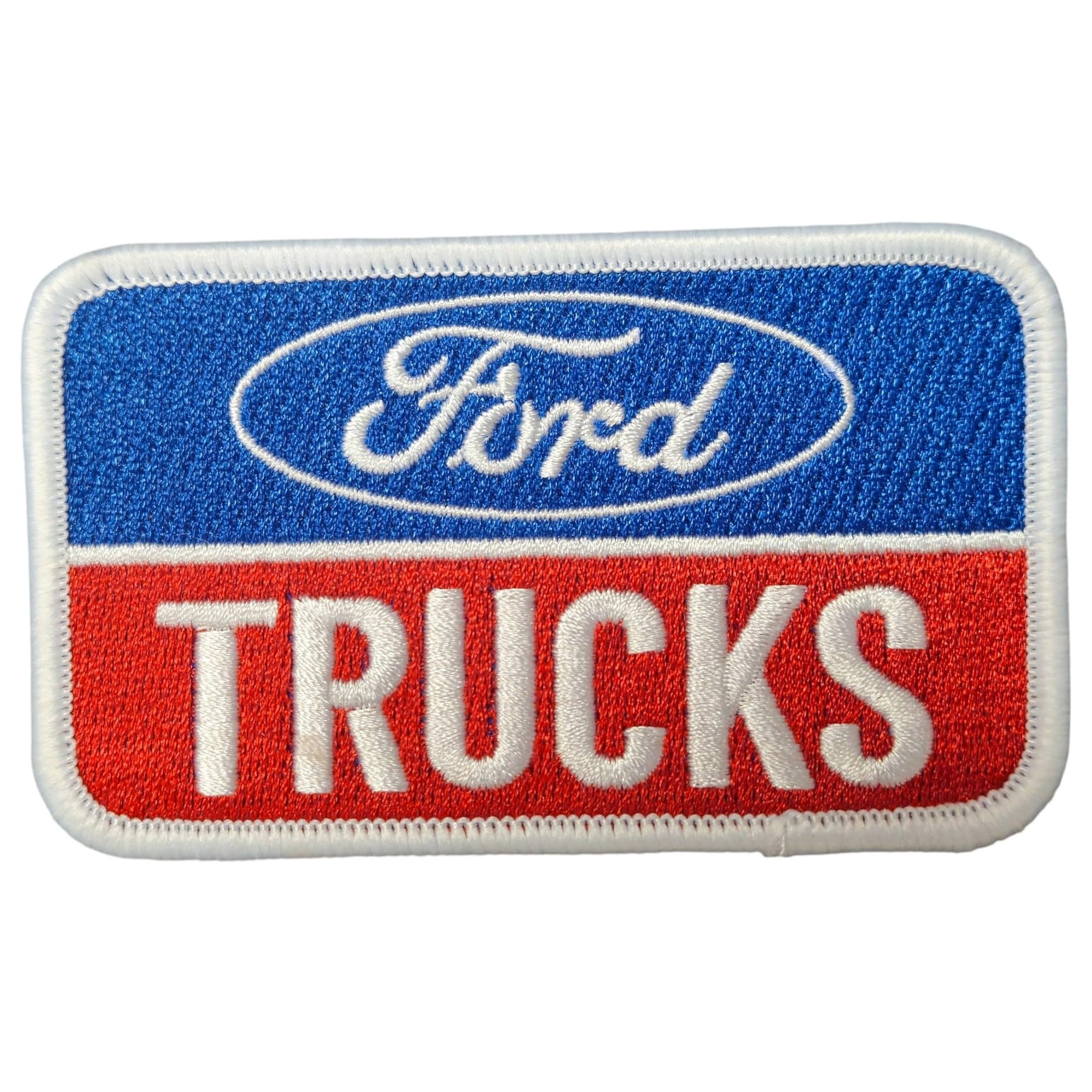 Parche Bordado Ford Trucks Detroit Shirt Company 9x6 Cm