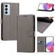 thumbnail image 3 of Cartera para Samsung Galaxy M14 con Bolsillo de Tarjetas, Gris, 3 of 6