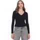 thumbnail image 1 of Sweater Mujer Cuello V Slim Color Negro Corona, 1 of 5