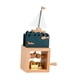 thumbnail image 3 of Caja de música con manivela, caja musical de madera, adornos decorativos coleccionables novedosos y únicos para amigos, amantes, familiares y colegas, Bote, 3 of 5