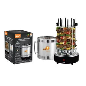 Genérico - Mini Maquina Giratoria 8 Pinchos Raf R.8619 Plateado