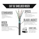 thumbnail image 2 of Cable Ethernet Voltive Cat5e Blindado 305 m Negro CMR, 2 of 6