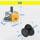thumbnail image 3 of 4 Pack Joysticks, Repuesto Para Mando PS5, Sensor Analógico 3D Efecto Hall Módulo Joysticks Con Tapa Thumbsticks, Accesorios Para Mando PS 5, Incluye Herramientas De Instalación-Paquete de 4, 3 of 5