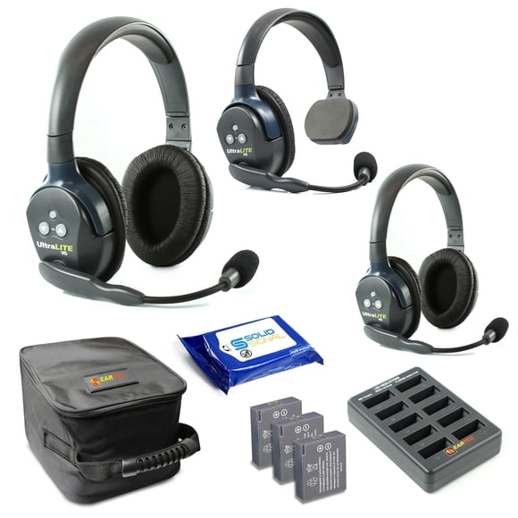 Auriculares Solid Signal Eartec UL312 Inalámbricos para 3 usuarios