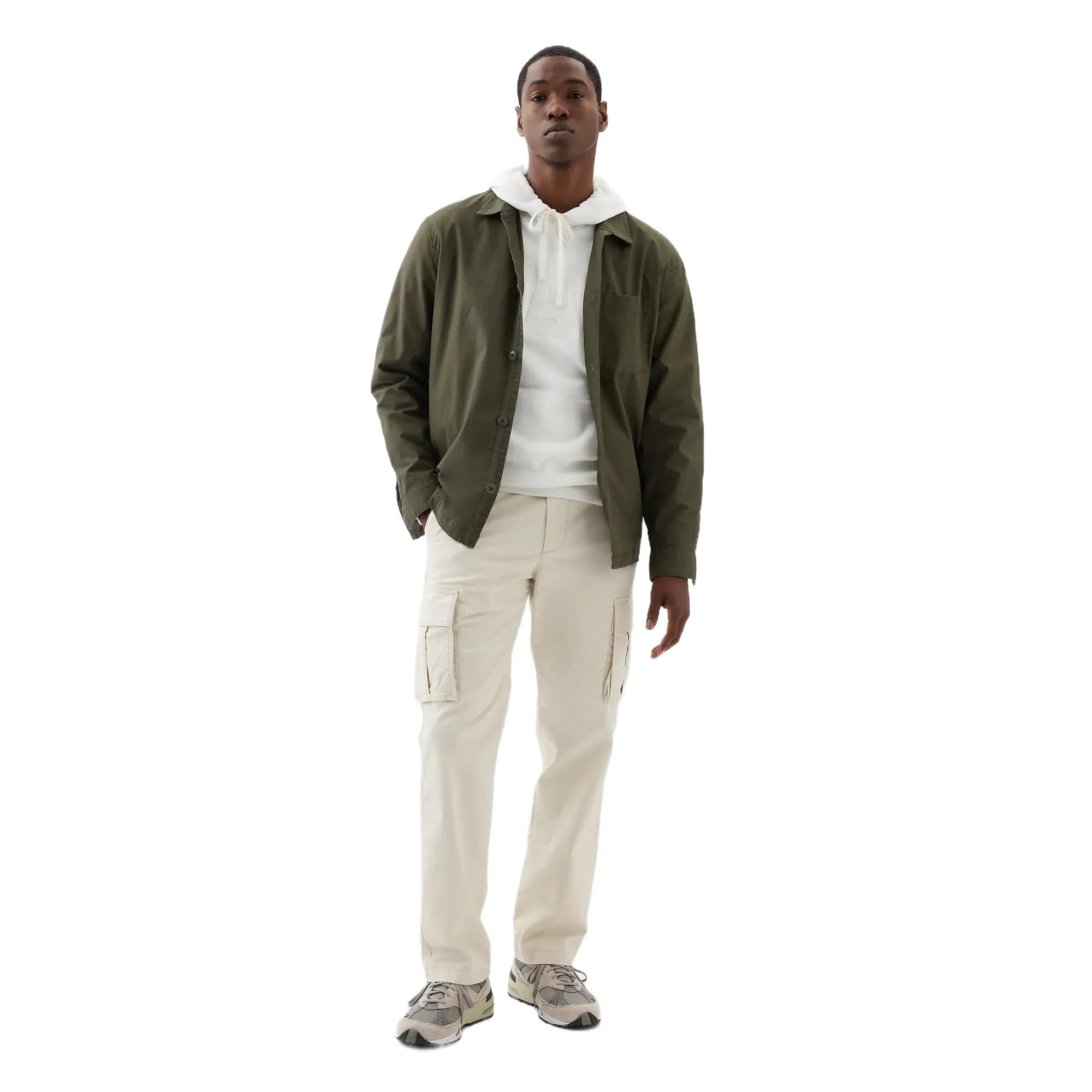 Pantalones Cargo Gap Chino Para Hombre, 38 W, Corte Regular