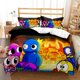 thumbnail image 2 of Spiel Regenbogen Freunde 3D cartoon printed bedding for Boys Customized King size bedding set Queen bedding set, 2 of 5