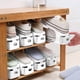 thumbnail image 5 of Organizador de ranuras para zapatos Neprock, paquete de 20, que ahorra espacio, 5 of 7