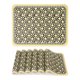 thumbnail image 1 of REGALWOVEN Juego de 6 Manteles Individuales de Cuero para Decoración y Protección de Mesa de Comedor Amarillo 15.7*11.8 pulgadas, 1 of 6