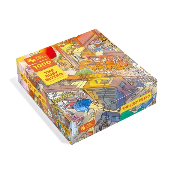 Rompecabezas Magic Puzzle Company The Busy Bistro 1000 piezas