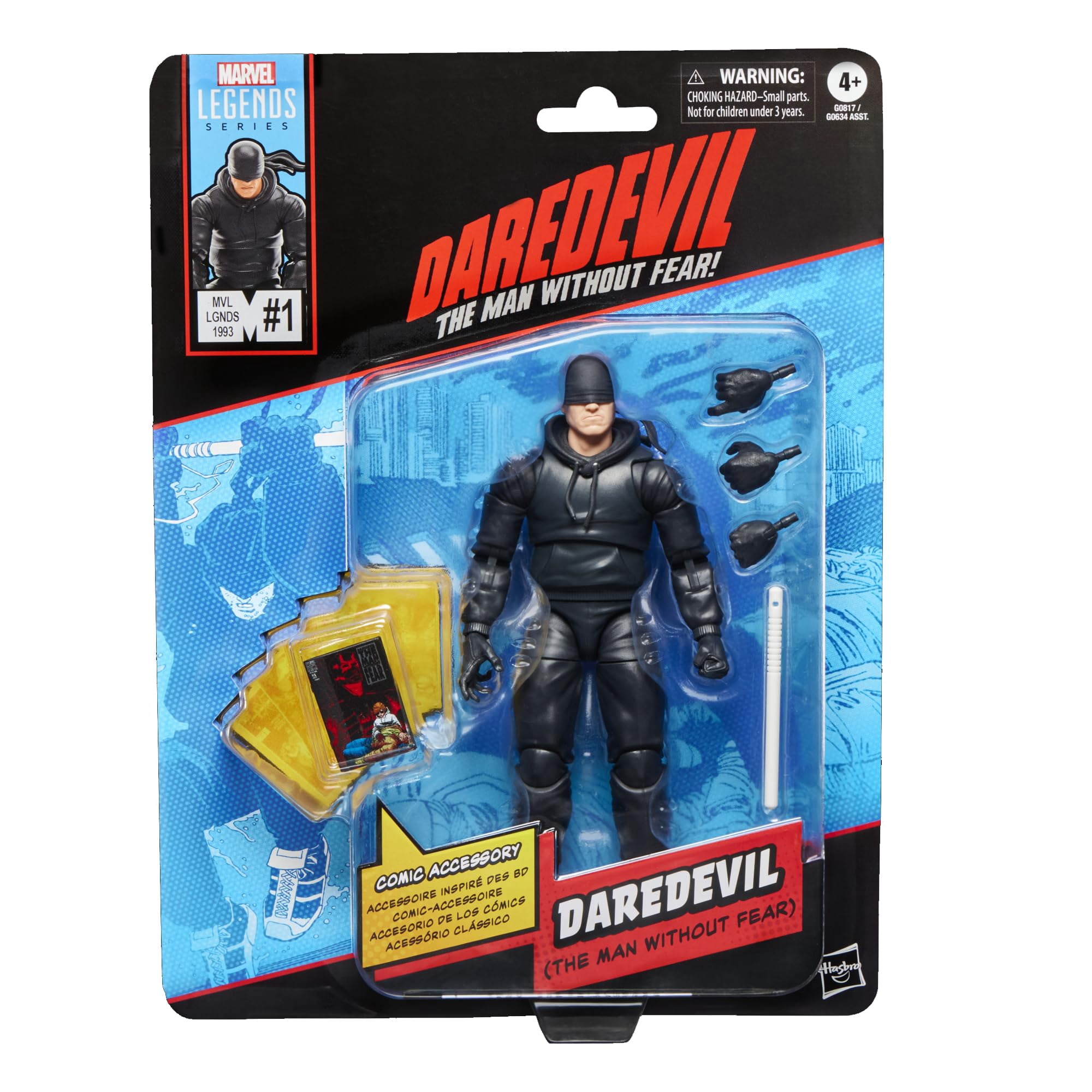 Figura De Acción Marvel Daredevil 15 Cm Inspirada En Cómics