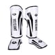 thumbnail image 1 of Espinilleras Pata Protectora Antideslizante Ajustable Para Espinilleras De Taekwondo Mma M Blanco, 1 of 3