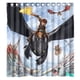 thumbnail image 1 of Cortina de ducha de la película de anime "Cómo entrenar a tu dragón", juego de cortina de baño con ganchos, tamaño 66 x 72 pulgadas, 1 of 3