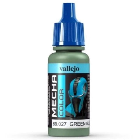 Pintura Vallejo Mecha Color Verde Azul 17 Ml