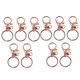 thumbnail image 2 of 10 Piezas De 65 Mm De Oro Rosa Cierres De Langosta Anillo De Llave Con Clip De Gatillo Con Anillo Dividido, 2 of 3