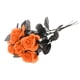 thumbnail image 4 of Rosas De Poliéster Centros De Mesa De Halloween Decoración De Fiesta Naranja, 4 of 5