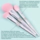 thumbnail image 5 of Juego de brochas de maquillaje Bueart Design Elegant Pink, 15 piezas con soporte, 5 of 7