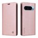 thumbnail image 3 of Funda Billetera de Cuero para Google Pixel 9 5G con Tarjetero y Soporte - Tapa Magnética Rosa, 3 of 6
