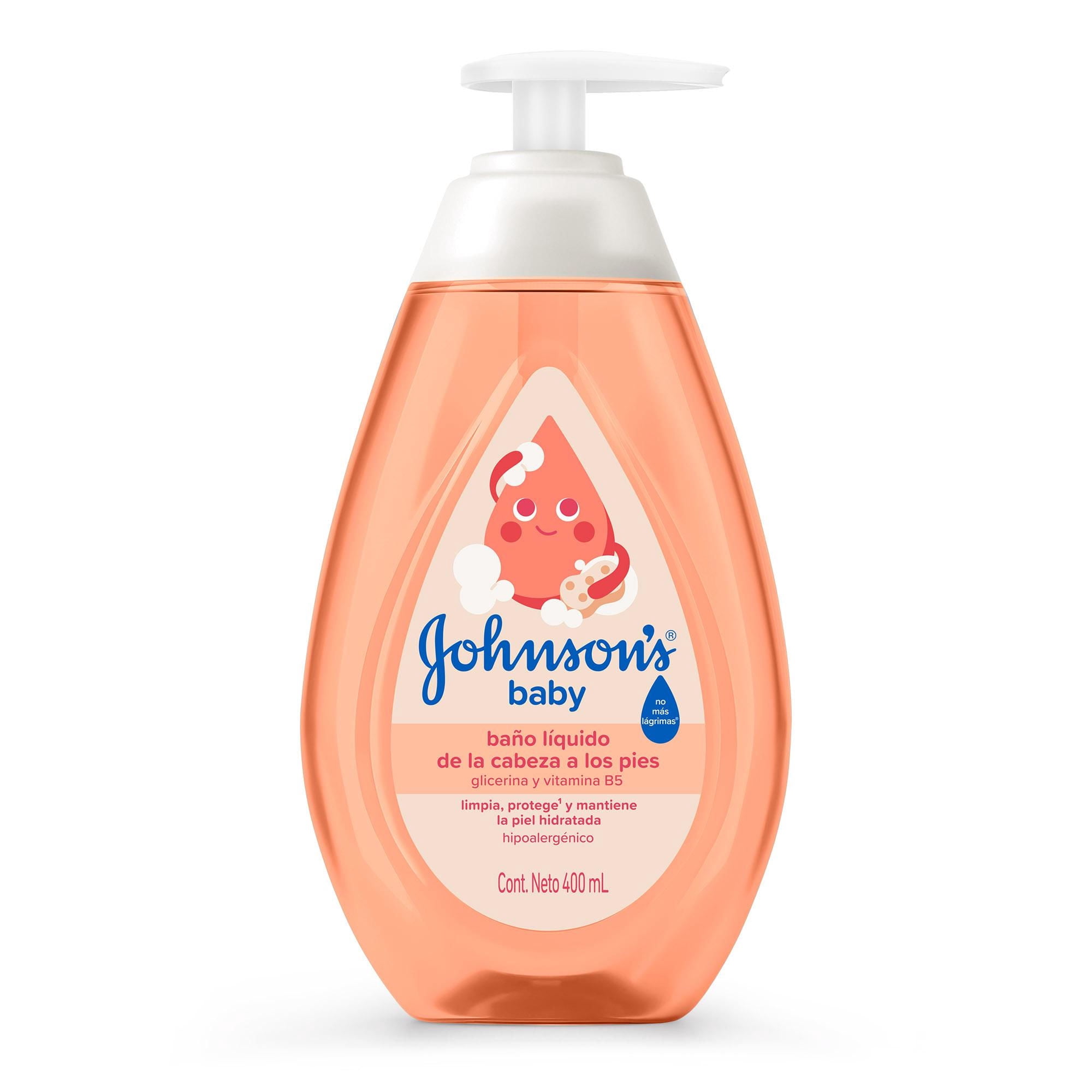 Johnson's Baby - Jabón Líquido De La Cabeza A Los Pies