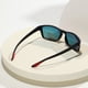 thumbnail image 3 of POLASUP GAFAS LENTES DE SOL Un par de gafas de sol de moda con montura negra mate y gris, 3 of 6